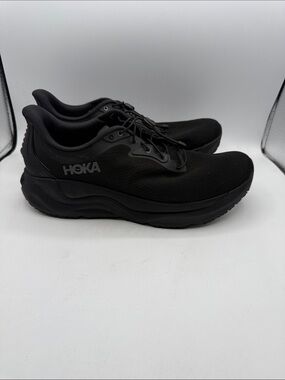 Hoka Arahi SR  men’s 10.5 New style Black Performance Work shoe S12
